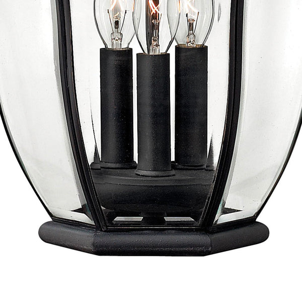 Three-Light Outdoor Hanging Lantern Pendant