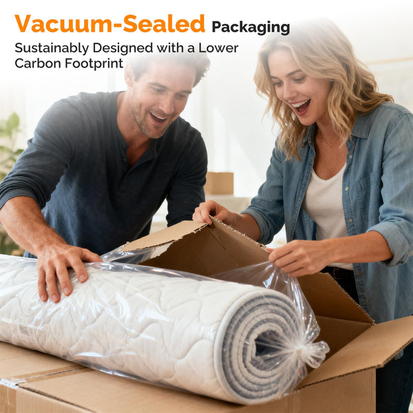 Hybrid Mattress in a Box – Pocket Spring, Memory Foam