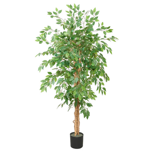 Artificial Ficus Tree with Pot – 6ft & 7ft Indoor Fake Plant