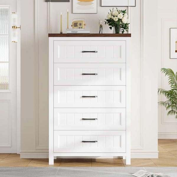 5-Drawer Farmhouse Dresser