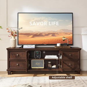 Farmhouse TV Stand & Coffee Table Set