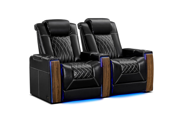 Home Theater Power Recliner Seating with Heat & Massage