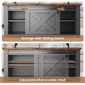 Lift Top Coffee Table with Hidden Storage and Adjustable Shelves