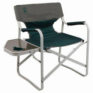 Folding Camping Chair with Side Table & Cup Holder