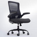 Ergonomic Mesh Office Chair with Flip-Up Armrests