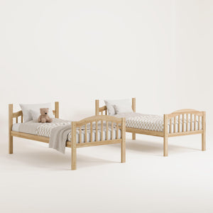 Twin Over Twin Bunk Bed — Convertible, GREENGUARD Gold Certified