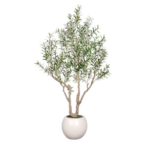 Artificial Olive Tree with Planter