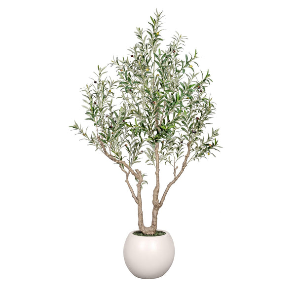 Artificial Olive Tree with Planter