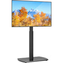 Swivel Height Adjustable TV Floor Stand for 27-70 Inch TVs