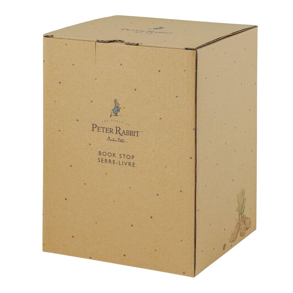 Peter Rabbit Cast Stone Decorative Bookend – Off White