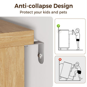 Fluted 5-Drawer Dresser