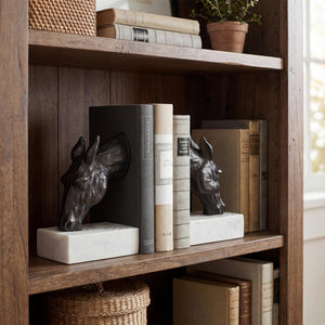 Horse Head Bookends, Set of 2