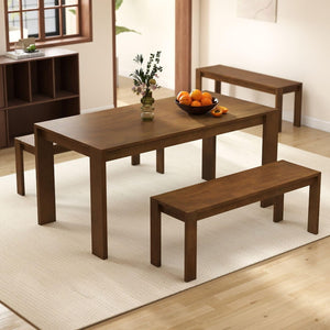 Solid Wood Dining & Entryway Bench 47.25"