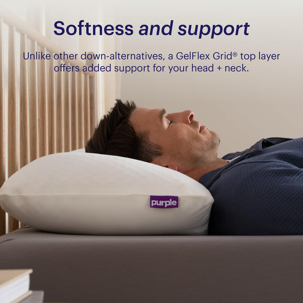 GridCloud Down-Alternative Pillow – Standard