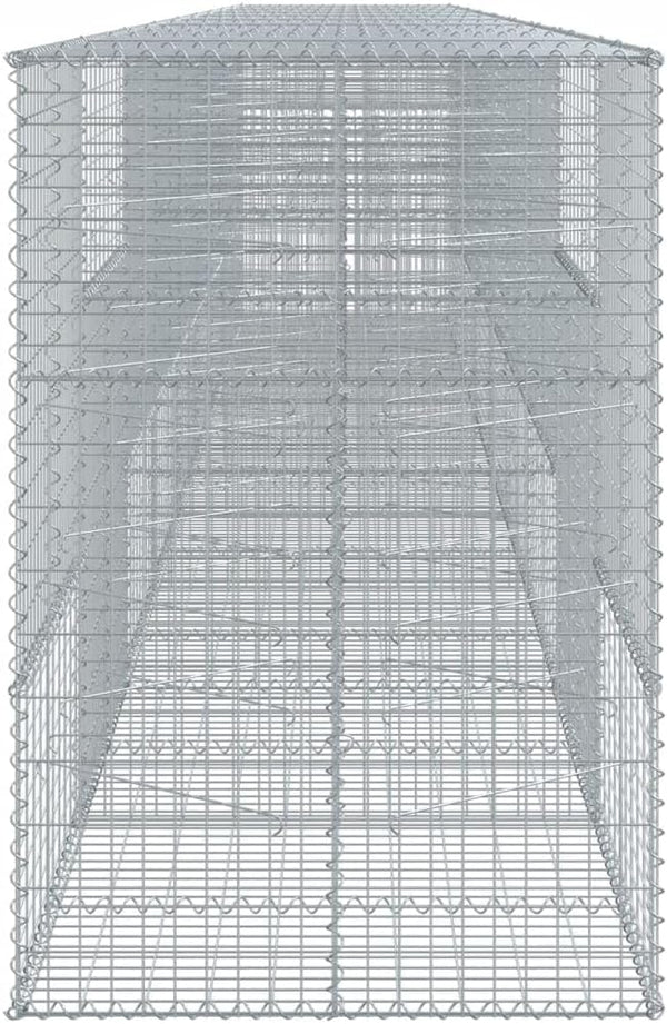 Galvanized Gabion Basket Raised Garden Bed & Retaining Wall