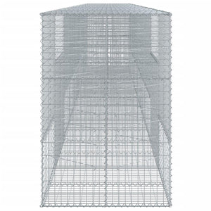 Galvanized Gabion Basket Raised Garden Bed & Retaining Wall