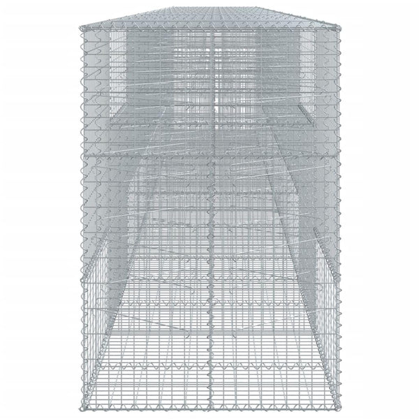 Galvanized Gabion Basket Raised Garden Bed & Retaining Wall