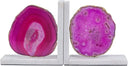 Polished Agate & Marble Bookends Set of 2