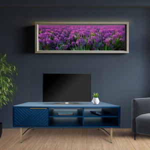 Modern Coffee Table with Storage – Navy Blue