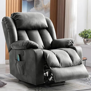 Power Lift Recliner Chair with Massage & Heat