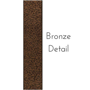 65" Large Bronze Wind Chime – Powder-Coated Aluminum Tubes