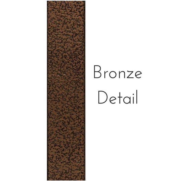 65" Large Bronze Wind Chime – Powder-Coated Aluminum Tubes