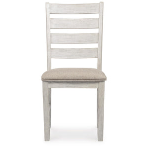Farmhouse Dining Chair Set of 2 – Ladderback Wood