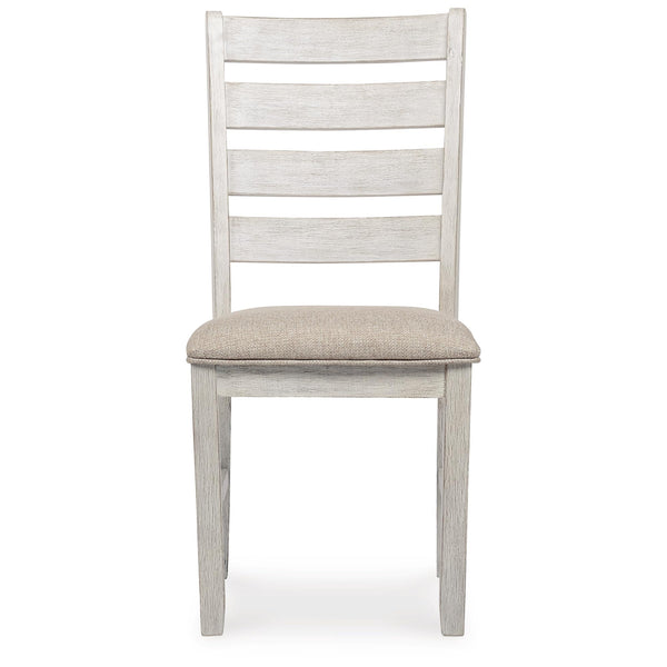 Farmhouse Dining Chair Set of 2 – Ladderback Wood