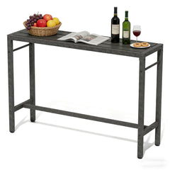 Outdoor Metal High-Top Bar Table Set