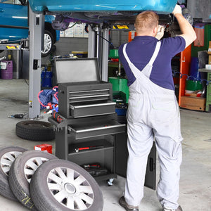 4-Drawer Rolling Tool Chest with Wheels & Lock