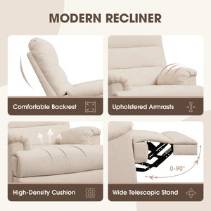 Swivel Glider Recliner Chair
