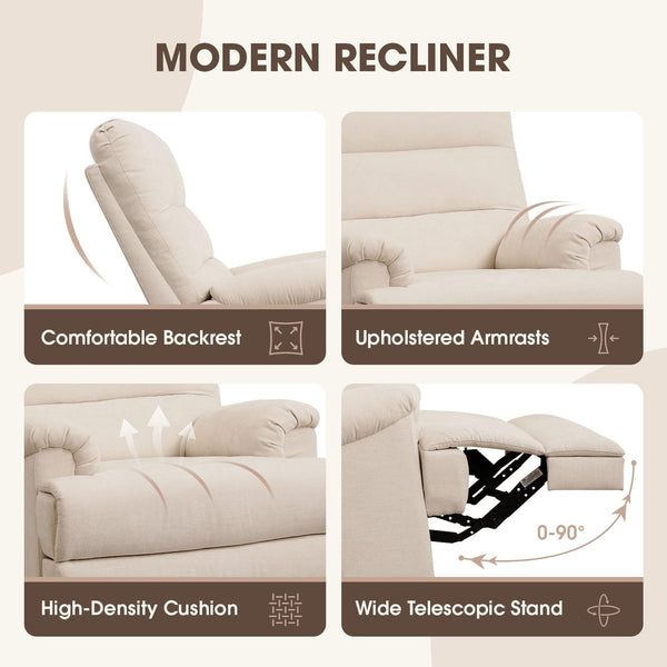 Swivel Glider Recliner Chair