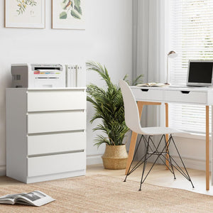 4-Drawer Dresser Chest of Drawers with Anti-Tip Device