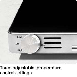 Electric Food Warming Tray with Adjustable Temperature Control