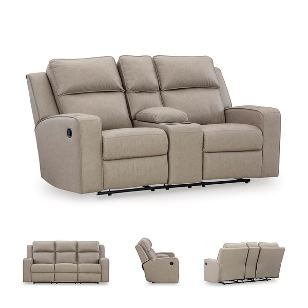 Reclining Loveseat with Console & Cup Holders