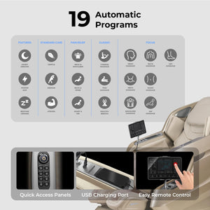 4D Full Body Massage Chair with Zero Gravity