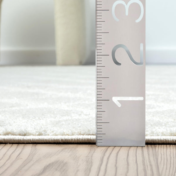 Cream Geometric Diamond Area Rug