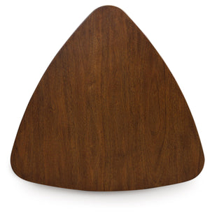 Triangle Dining Table, Mid-Century Modern, Seats 3