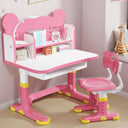 Height Adjustable Kids Desk and Chair Set