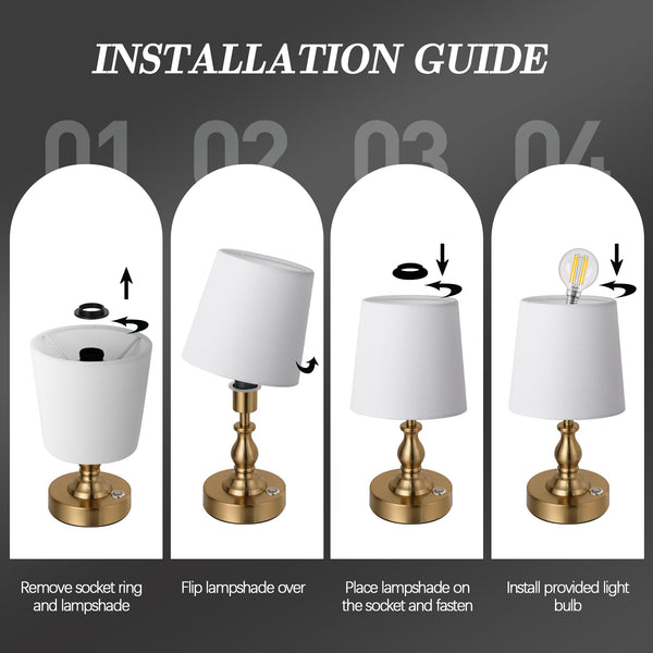 Cordless Rechargeable LED Table Lamp
