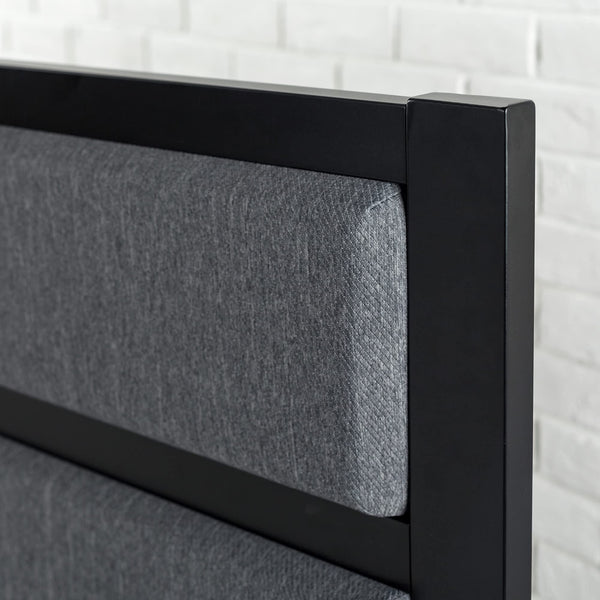 Metal Upholstered Headboard with Foam Padding