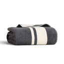 Oversized Throw Blanket – Cotton Blend, 50" x 70", Slate