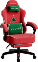 Big and Tall Gaming Chair with Footrest
