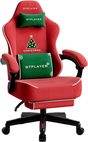 Big and Tall Gaming Chair with Footrest
