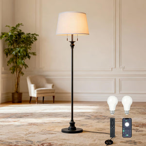 Dimmable Floor Lamp with Remote & App Control