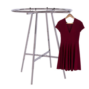 Chrome Round Garment Rack