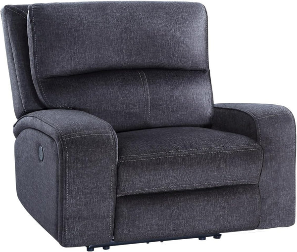 Power Reclining Chair with USB Charging Port – Zero Wallhugger, Grey