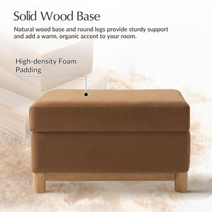 Reversible Lid Storage Ottoman Coffee Table