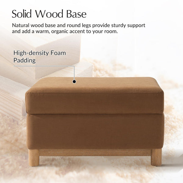 Reversible Lid Storage Ottoman Coffee Table