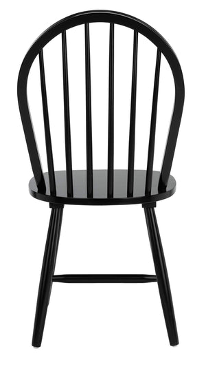 Windsor Farmhouse Dining Chairs Set of 2 – Spindle Back Solid Wood